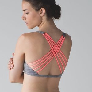 RARE Lululemon free to be wild sports bra